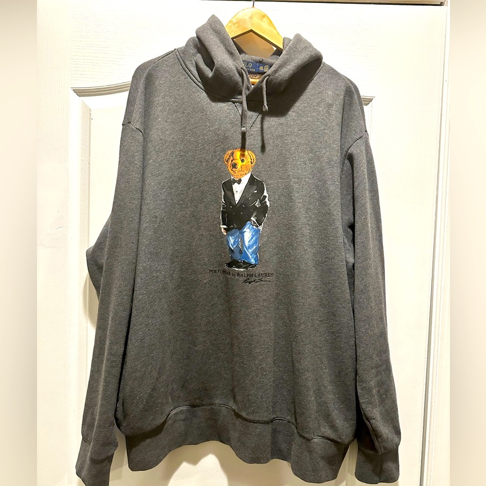 XXL polo Grey Hoodie